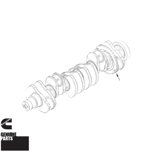 Crankshaft Tone Ring | 5.9L 24v Cummins | Dodge 98-02