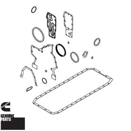 Lower Gasket Set | 5.9L 24v Cummins | Dodge 03-07