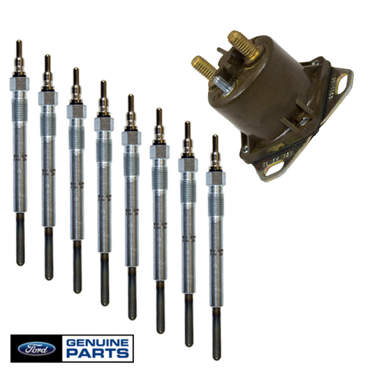 Glow Plug & Controller Kit | 1997-2003 Ford 7.3L Powerstroke