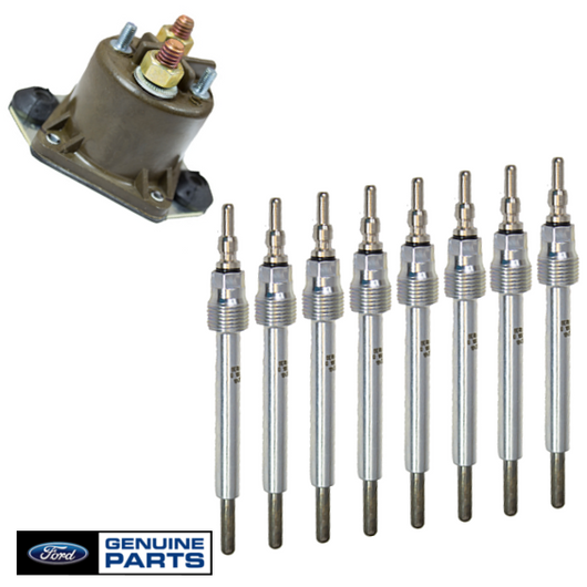 Glow Plug & Controller Kit | 2006-2009 Ford 4.5L Powerstroke
