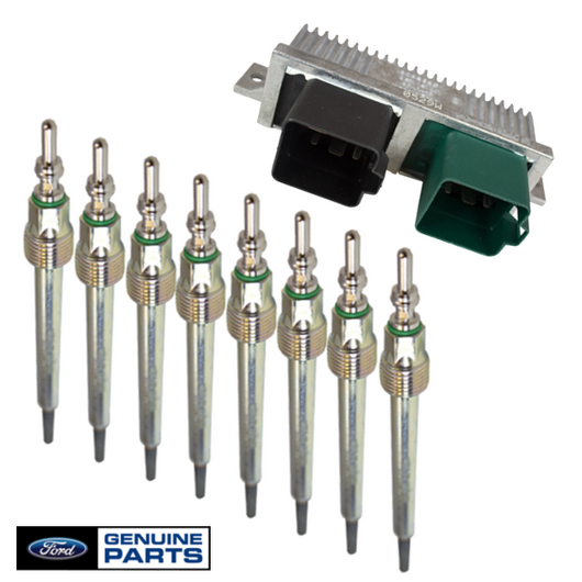 Glow Plug & Controller Kit | 2008-2010 Ford 6.4L Powerstroke